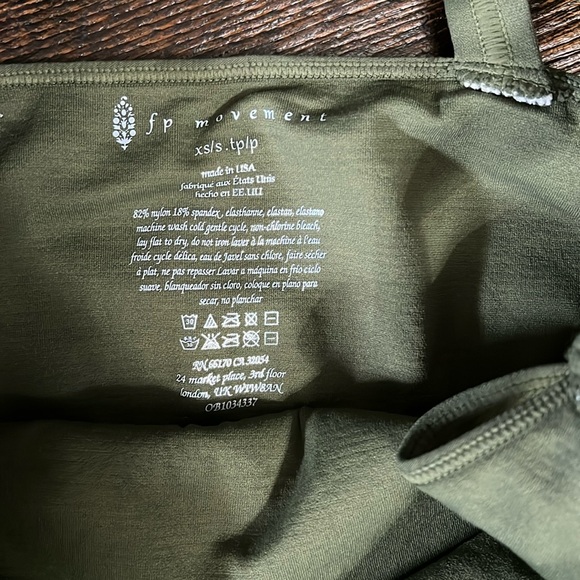 2pc FP Movement Good Karma Legging & Crop Tank Set - Secret Moss - Picture 8 of 10